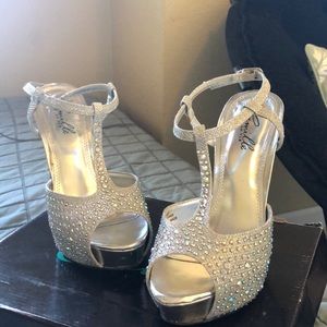 Prom heels or bodybuilding competing shoes